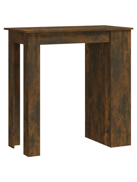 Bāra galds ar plauktu ozolkoka 102x50x103,5cm inženierijas koks