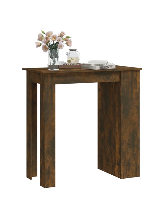 Bāra galds ar plauktu ozolkoka 102x50x103,5cm inženierijas koks