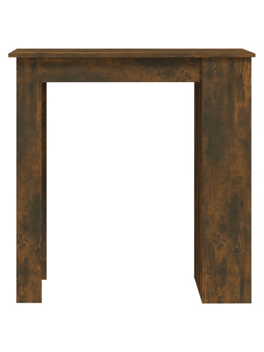 Bāra galds ar plauktu ozolkoka 102x50x103,5cm inženierijas koks