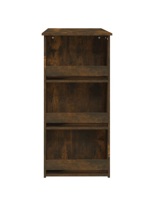 Bāra galds ar plauktu ozolkoka 102x50x103,5cm inženierijas koks
