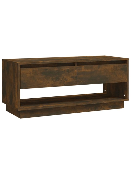 Tv skapītis, ozolkoka krāsa, 102x41x44 cm, inženierijas koks