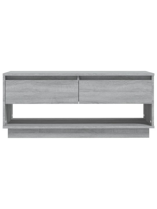 Tv skapītis, pelēks, 102x41x44 cm, inženierijas koks