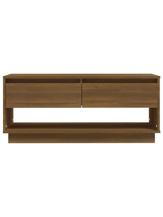 Tv skapītis, ozolkoka krāsa, 102x41x44 cm, inženierijas koks
