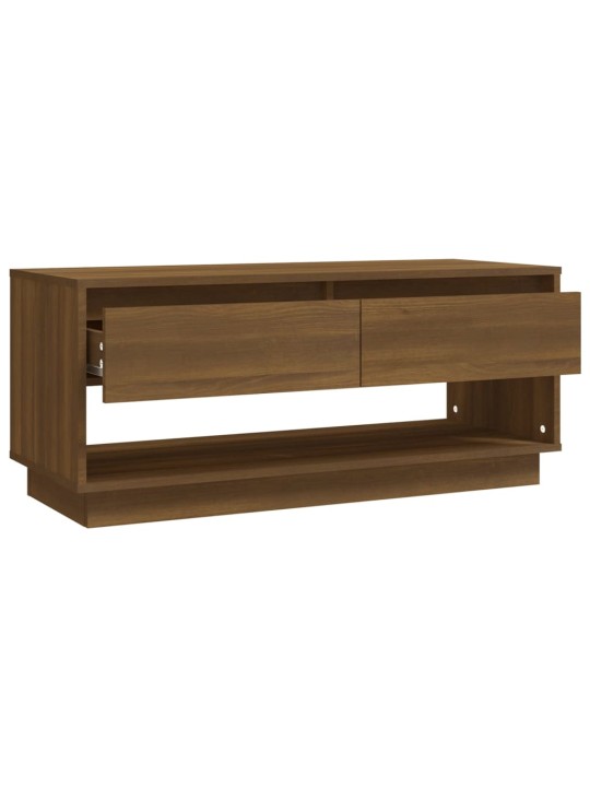 Tv skapītis, ozolkoka krāsa, 102x41x44 cm, inženierijas koks