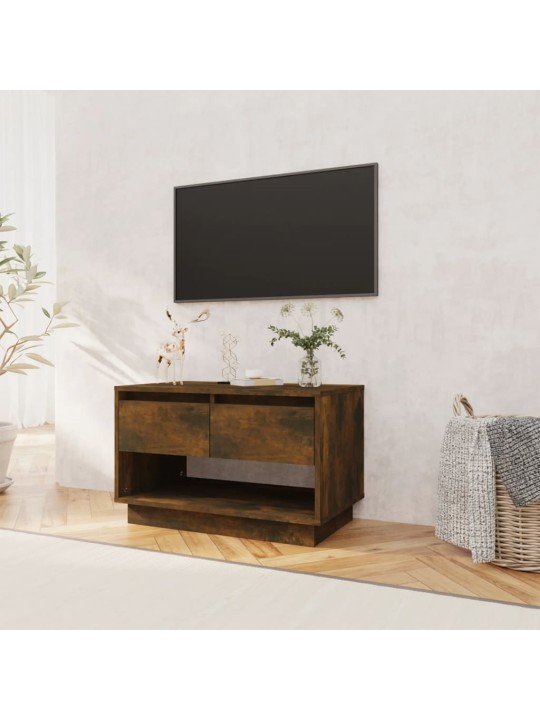 Tv skapītis, ozolkoka krāsa, 70x41x44 cm, inženierijas koks