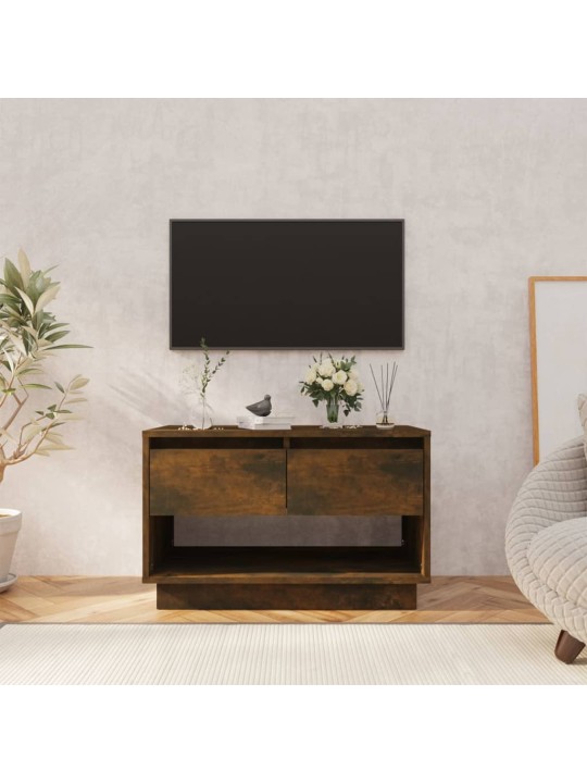 Tv skapītis, ozolkoka krāsa, 70x41x44 cm, inženierijas koks