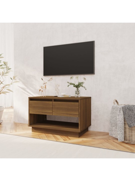 Tv skapītis, ozolkoka krāsa, 70x41x44 cm, inženierijas koks