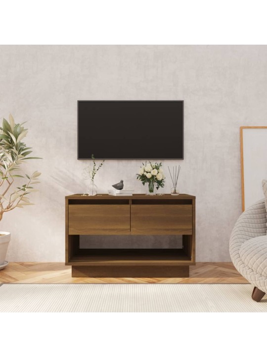 Tv skapītis, ozolkoka krāsa, 70x41x44 cm, inženierijas koks