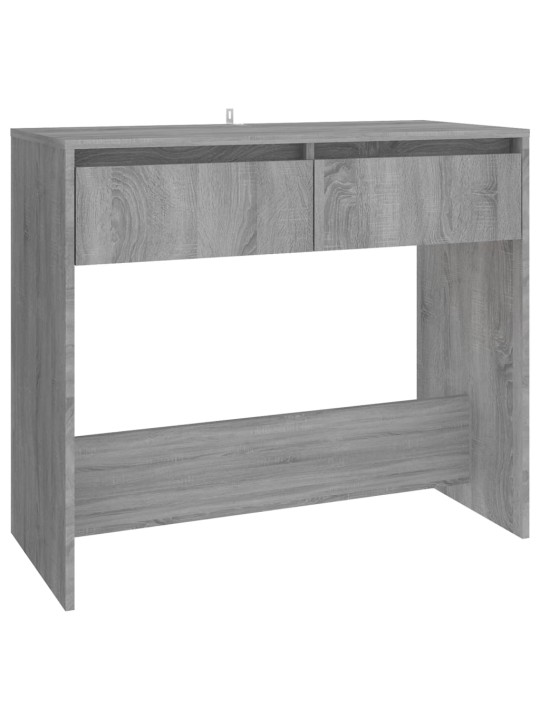 Konsoles galdiņš, ozolkoka krāsā, 89x41x76,5 cm, skaidu plāksne