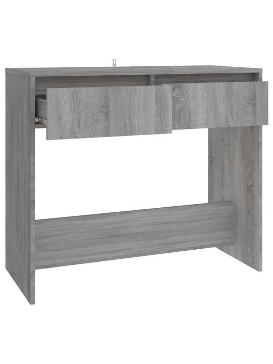 Konsoles galdiņš, ozolkoka krāsā, 89x41x76,5 cm, skaidu plāksne