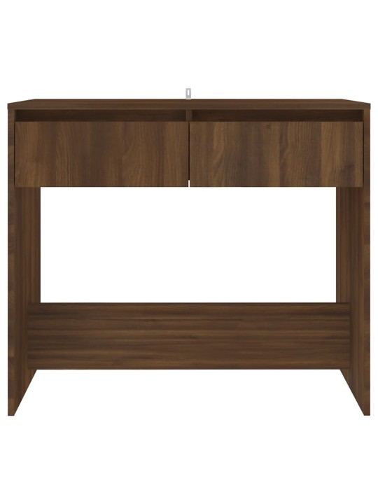 Konsoles galdiņš, ozolkoka krāsā, 89x41x76,5 cm, skaidu plāksne