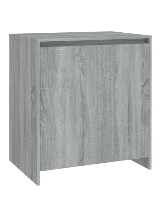 Kumode, pelēka ozolkoka, 70x41x75 cm, inženierijas koks