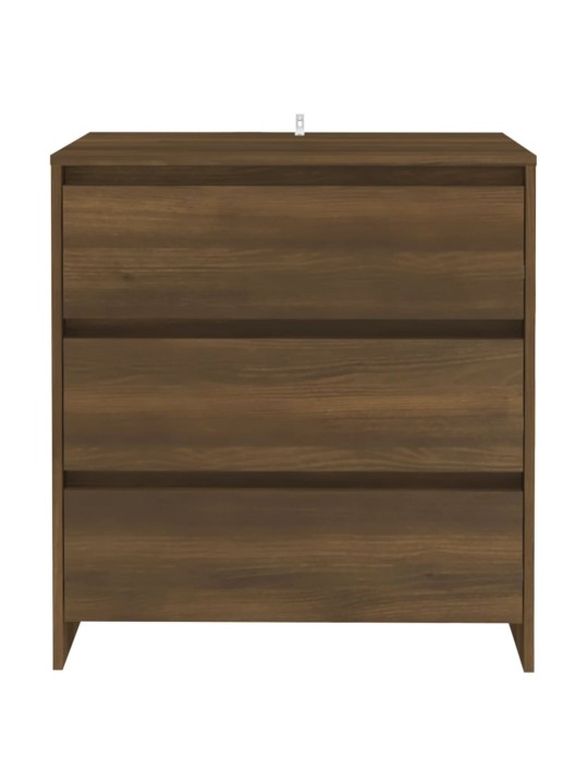 Kumode, ozolkoka krāsa, 70x41x75 cm, inženierijas koks