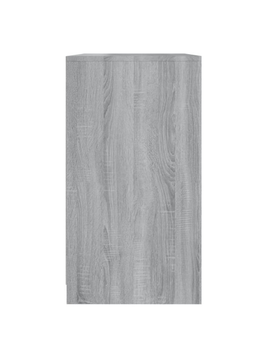 Kumode, pelēka ozolkoka, 70x40,5x75 cm, inženierijas koks