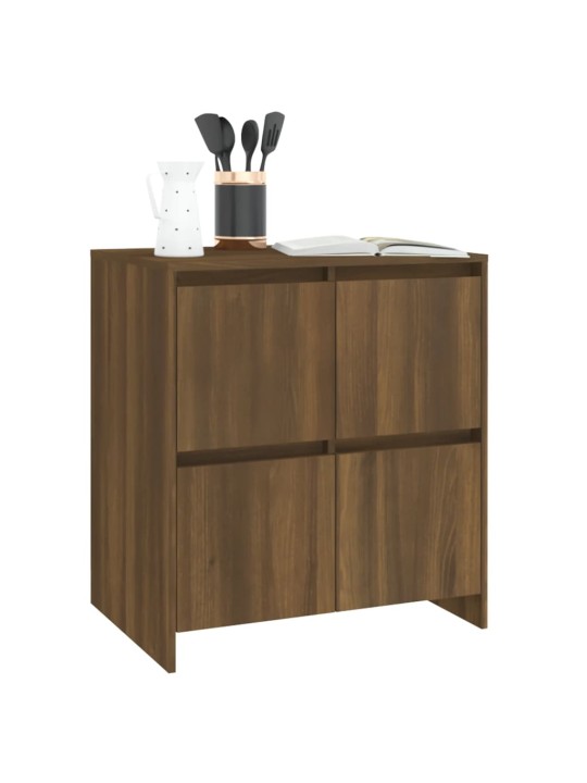 Kumode, ozolkoka krāsa, 70x41x75 cm, inženierijas koks