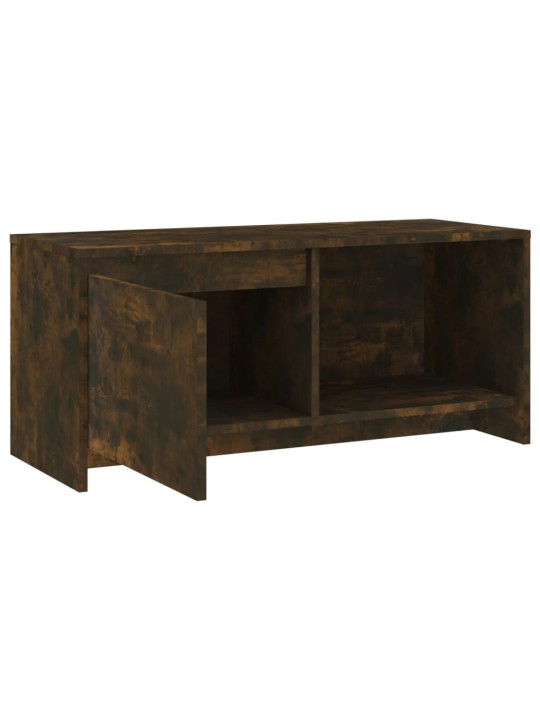 Tv skapītis, ozolkoka krāsa, 90x35x40 cm, inženierijas koks