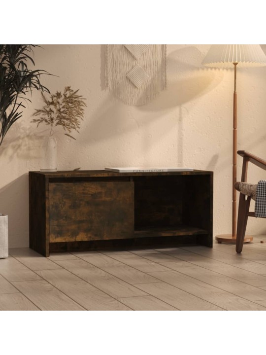 Tv skapītis, ozolkoka krāsa, 90x35x40 cm, inženierijas koks
