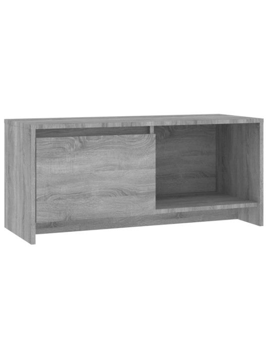 Tv skapītis, pelēcīga ozola krāsa, 90x35x40cm inženierijas koks