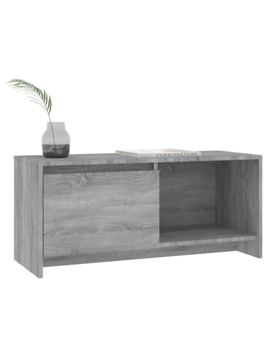 Tv skapītis, pelēcīga ozola krāsa, 90x35x40cm inženierijas koks