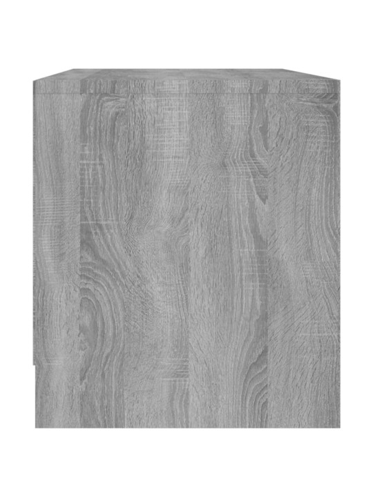 Tv skapītis, pelēcīga ozola krāsa, 90x35x40cm inženierijas koks