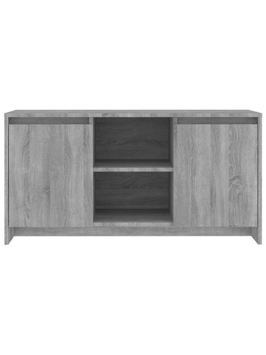 Tv skapītis pelēcīgs ozolkoks 102x37,5x52,5cm inženierijas koks