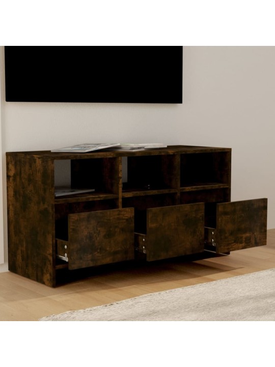 Tv skapītis, ozolkoka krāsā, 102x37,5x52,5cm, inženierijas koks