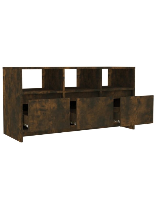 Tv skapītis, ozolkoka krāsā, 102x37,5x52,5cm, inženierijas koks