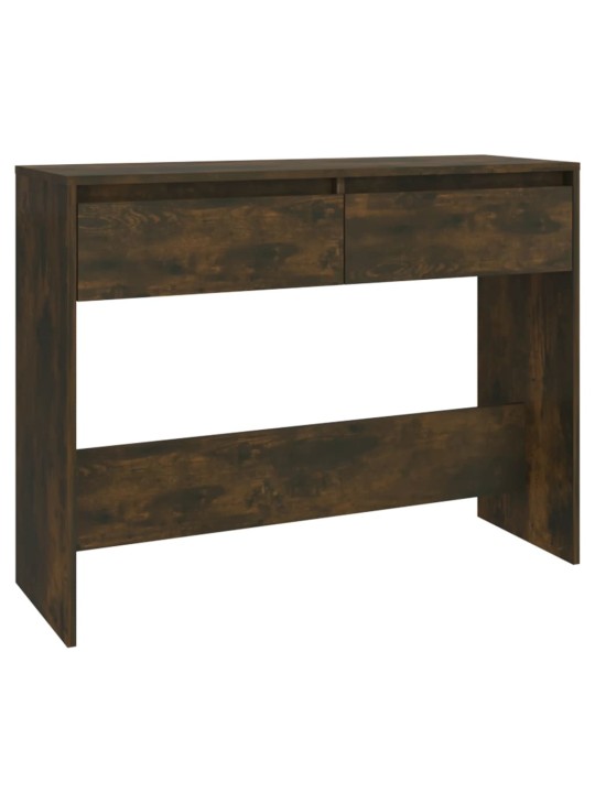 Konsoles galdiņš, ozolkoka, 100x35x76,5 cm, skaidu plāksne