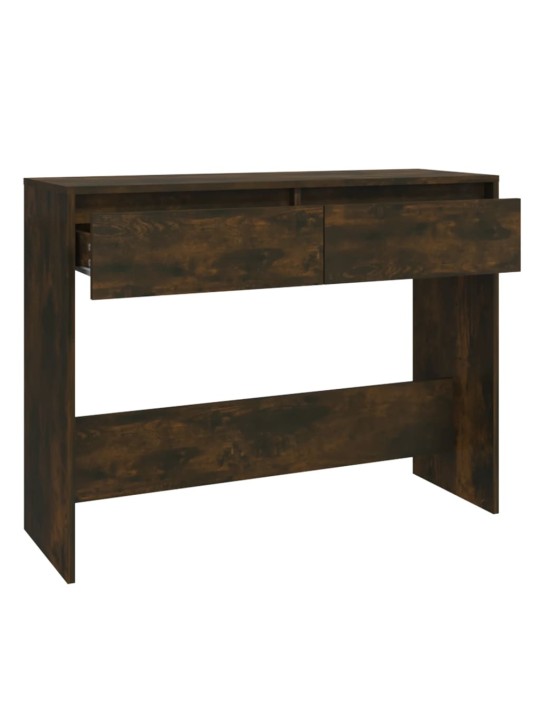 Konsoles galdiņš, ozolkoka, 100x35x76,5 cm, skaidu plāksne