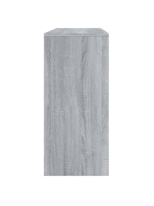 Konsoles galdiņš, pelēcīga ozola, 100x35x76,5 cm, skaidu plātne