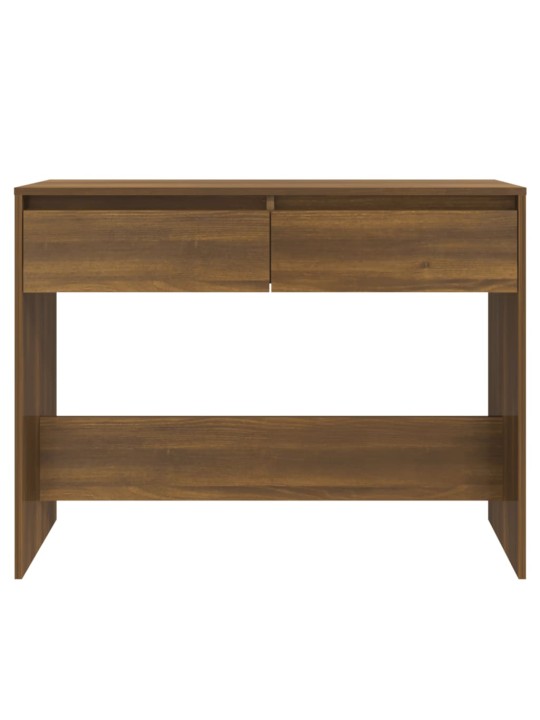 Konsoles galdiņš, ozolkoka, 100x35x76,5 cm, skaidu plāksne