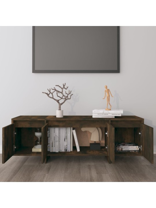 Tv skapītis, ozolkoka krāsa, 120x30x40,5 cm, inženierijas koks