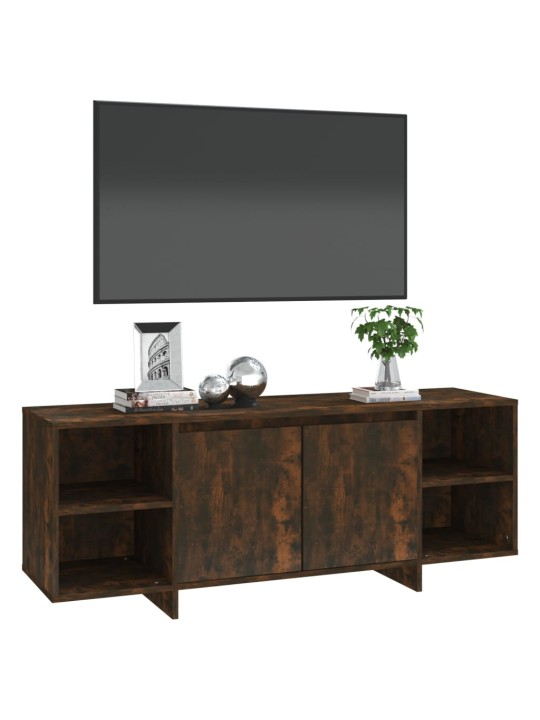 Tv skapītis, ozolkoka krāsa, 130x35x50 cm, inženierijas koks