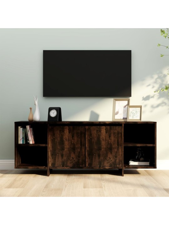 Tv skapītis, ozolkoka krāsa, 130x35x50 cm, inženierijas koks