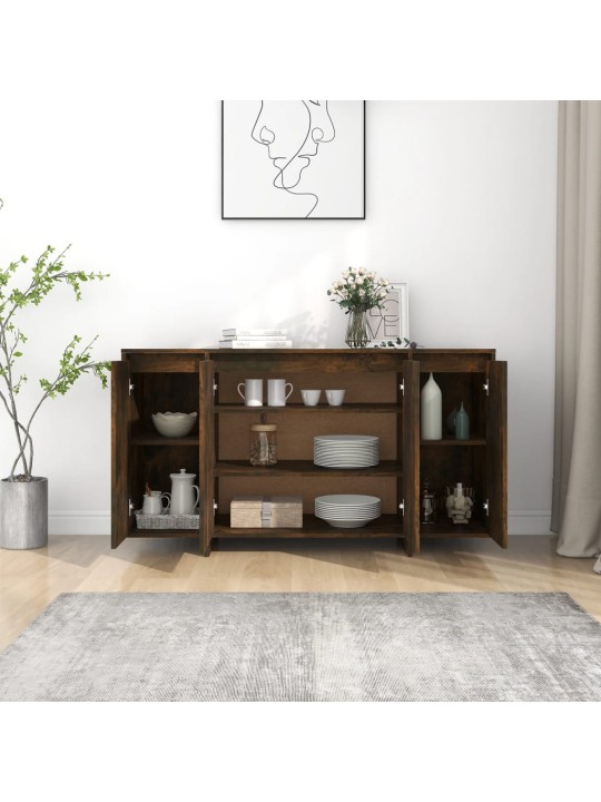 Kumode, ozolkoka krāsa, 135x41x75 cm, inženierijas koks