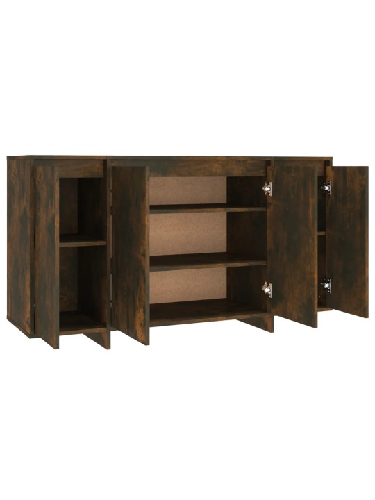 Kumode, ozolkoka krāsa, 135x41x75 cm, inženierijas koks