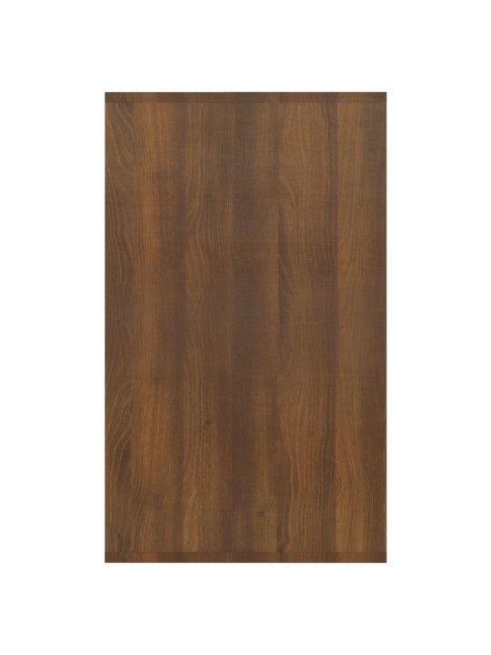 Kumode ar 3 atvilktnēm, ozolkoka, 120x41x75cm inženierijas koks