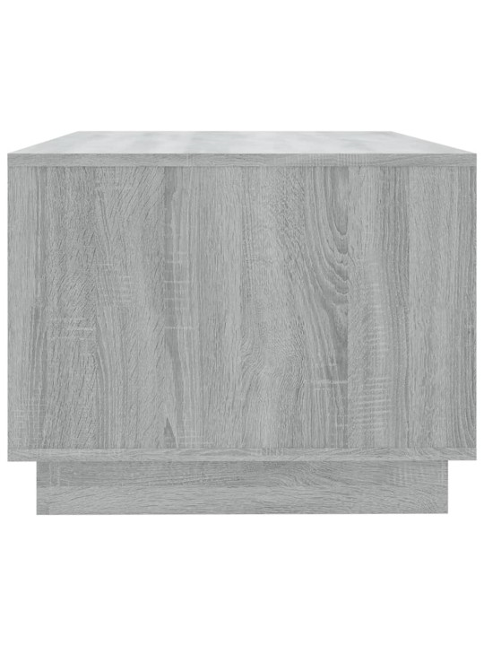 Kafijas galdiņš, pelēka ozola, 102x55x43 cm, inženierijas koks