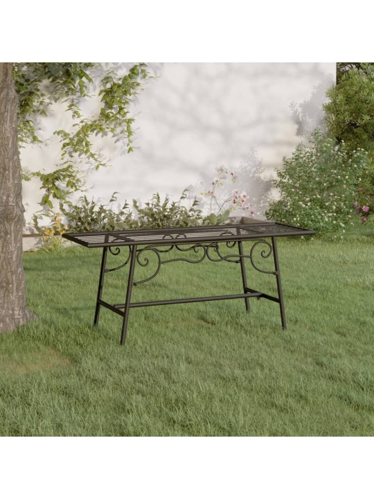 Sols, uzstādāms ap koku, 110 cm, melns tērauds