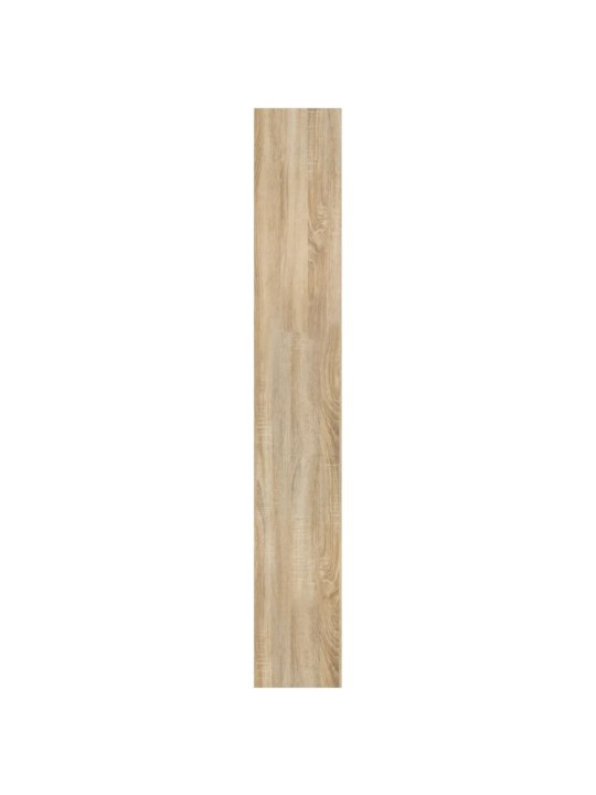 Grāmatu plaukts, aizslietnis, ozolkoka krāsa, 40x30x198 cm