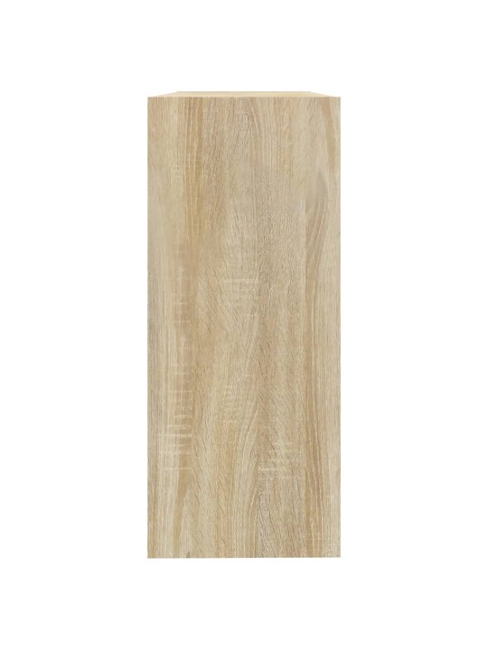 Grāmatu plaukts, aizslietnis, ozolkoka krāsa, 100x30x72 cm