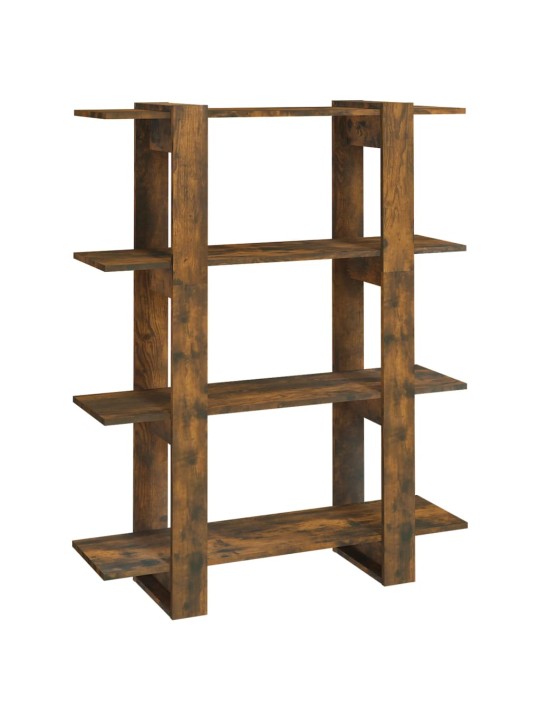 Grāmatu plaukts, aizslietnis, ozolkoka krāsa, 100x30x123,5 cm