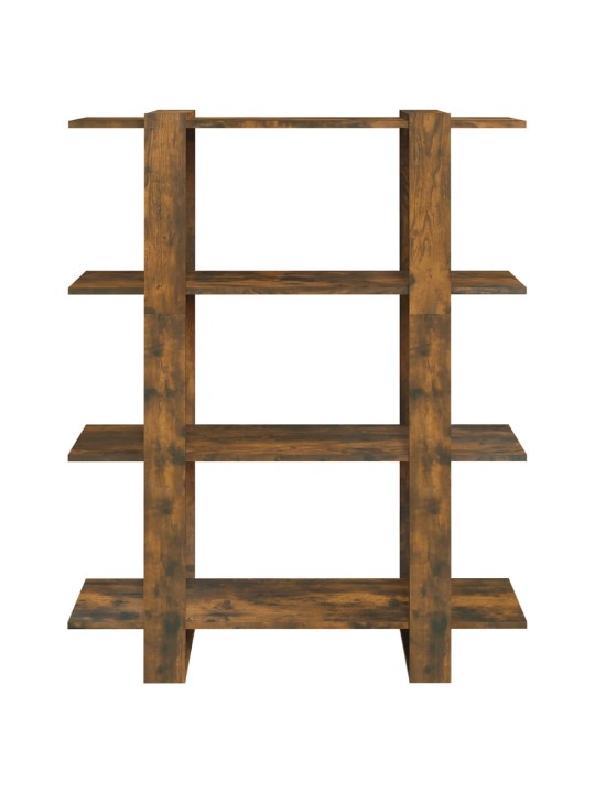 Grāmatu plaukts, aizslietnis, ozolkoka krāsa, 100x30x123,5 cm