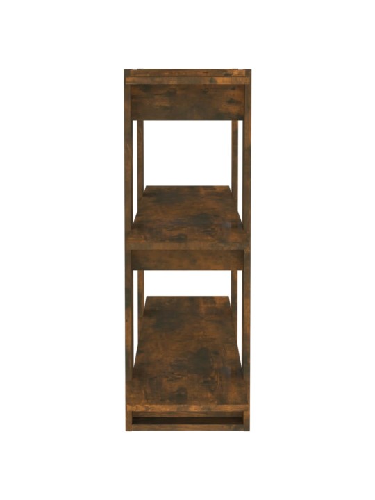 Grāmatu plaukts, aizslietnis, ozolkoka krāsa, 100x30x87 cm