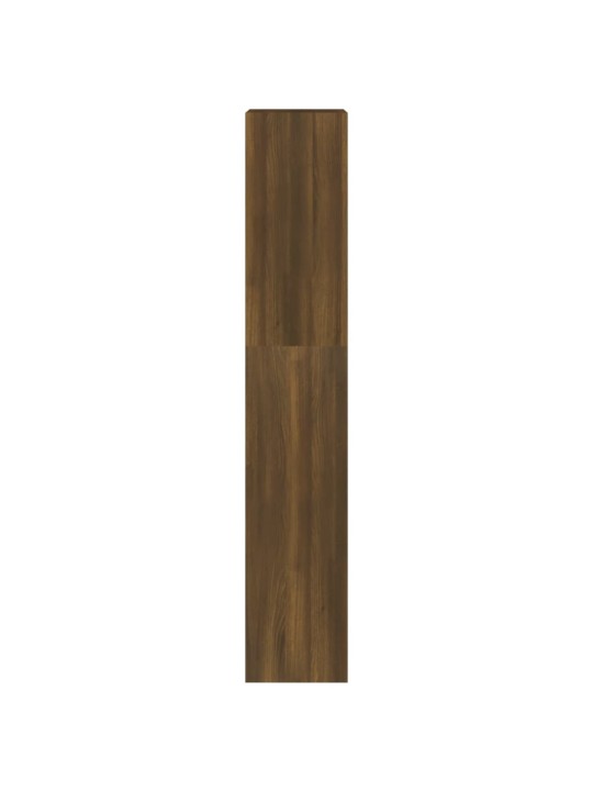 Grāmatu plaukts, aizslietnis, ozolkoka krāsa, 40x30x166 cm