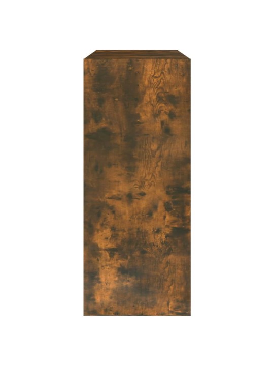Grāmatu plaukts, aizslietnis, ozolkoka krāsa, 80x30x72 cm