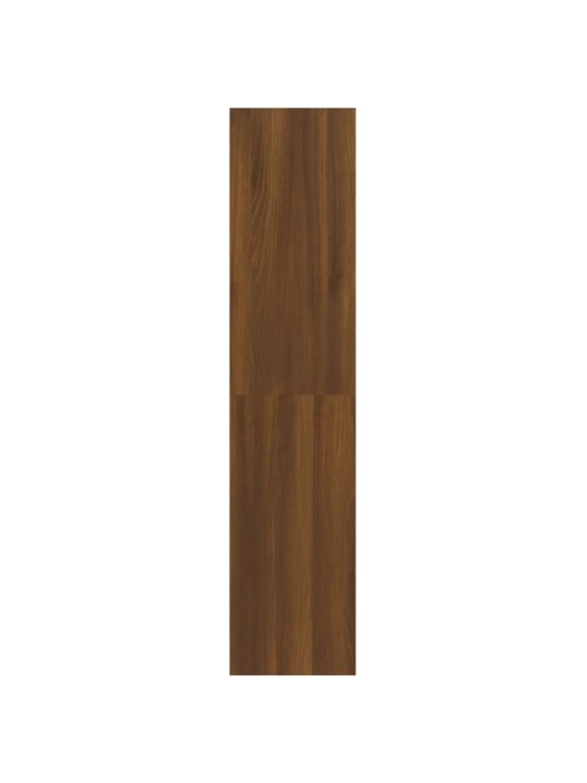 Grāmatu plaukts, aizslietnis, ozolkoka krāsa, 100x30x135 cm