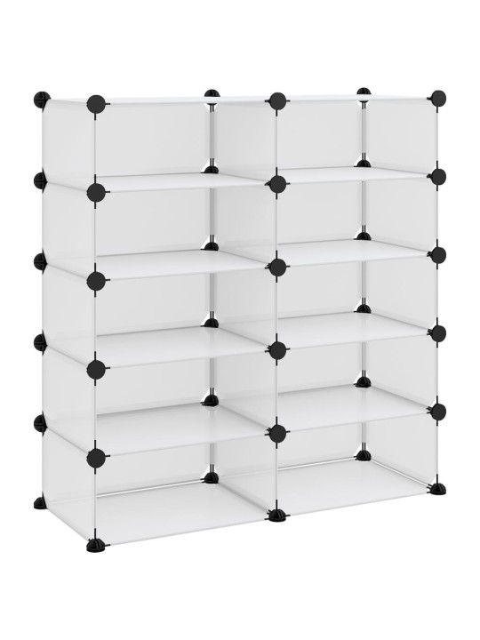 Apavu plaukts, caurspīdīgs, 84x32x88,5 cm, plastmasa