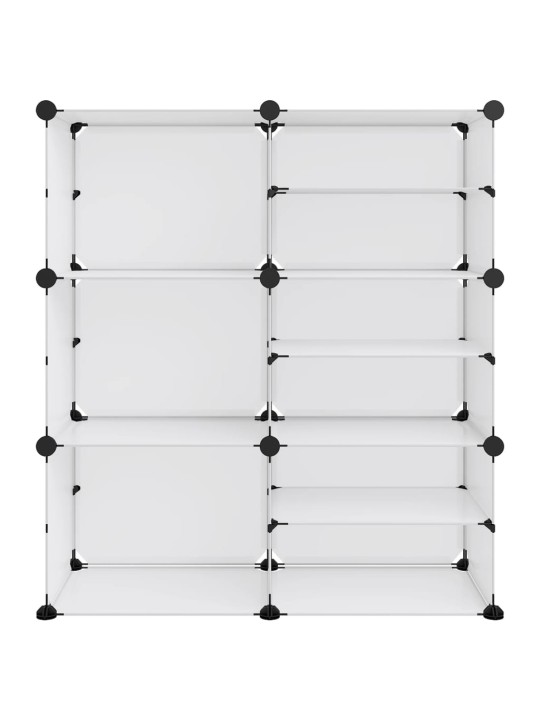 Apavu plaukts, caurspīdīgs, 84x31,5x93 cm, plastmasa