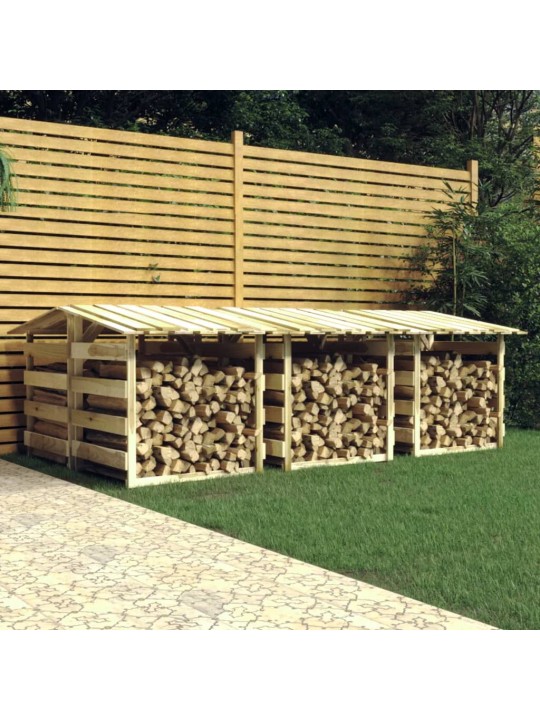 Pergola ar jumtu, 6 gab., 100x90x100 cm, impregnēta priede